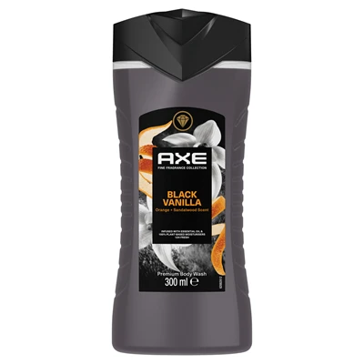 AXE Duş Jeli 300 Ml Black Vanılla (4'li Paket) ürün görseli 1