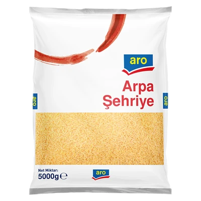 aro Makarna 5 Kg Arpa Şehriye (8'li Paket) ürün görseli 1