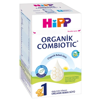 HİPP Organik Combiotic Bebek Sütü 600 G No 1 (5'li Paket) ürün görseli 1