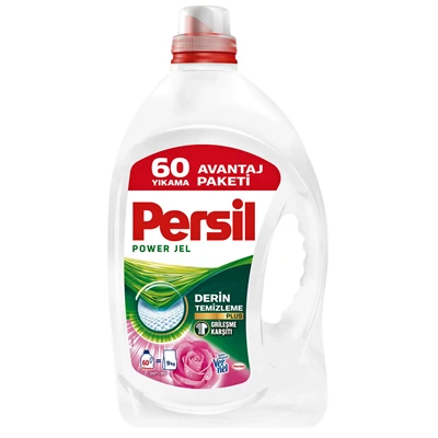 Persil Jel Çamaşır Deterjanı 60 Yıkama 4,23 L Gül (7'li Paket) ürün görseli 1