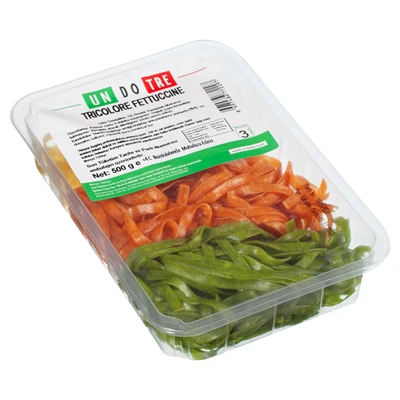 UNDOTRE Fettuccıne 500G Trıcolor (8'li Paket) ürün görseli 1