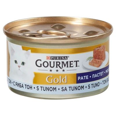 Gourmet Gold Yaş Kedi Maması 85 G Ton Balıklı (8'li Paket) ürün görseli 1