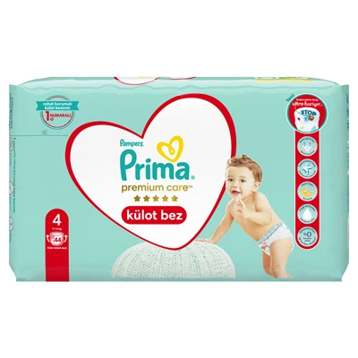 Prima Premium Care Külot Bez No4 44Lü (8'li Paket) ürün görseli 1