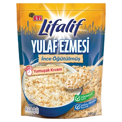 ETİ Lifalif Yulaf Ezmesi 350G İnce Öğütülmüş (5'li Paket) ürün görseli 1