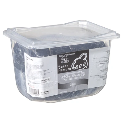 Dr.Paste Şeker Hamuru 1Kg Sıyah (6'li Paket) ürün görseli 1