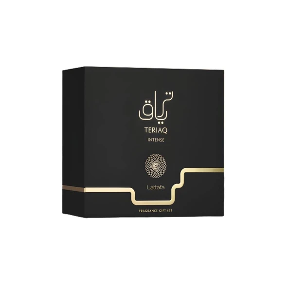 Lattafa Teriaq Intense EDP 100 ml Parfüm Seti - Resim 2