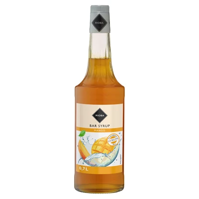 RIOBA Aromalı Şurup 700 Ml Mango (4'li Paket) ürün görseli 1
