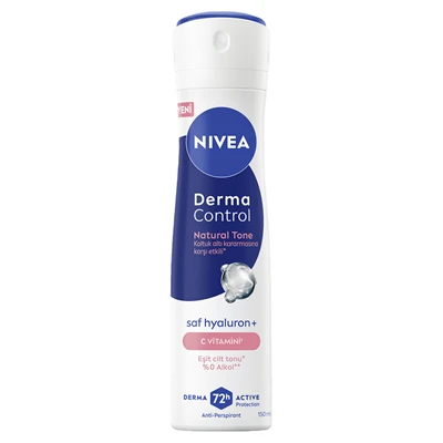 NIVEA Nıvea Deodorant Derma 150 Ml Kadın (3'li Paket) ürün görseli 1
