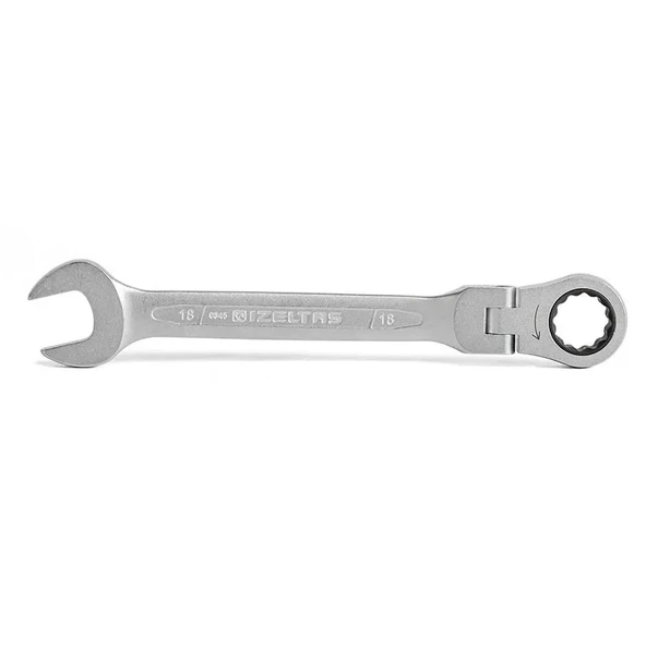 İzeltaş 0345020010 Mafsallı Cırcır Kombine Anahtar 10 mm ürün görseli 1