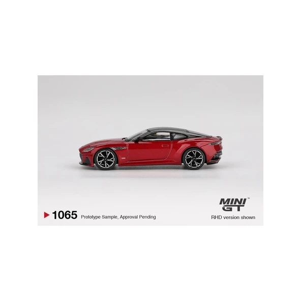 MNİ GT 1:64 ASTON MARTİN DBS HYPER RED - Resim 3