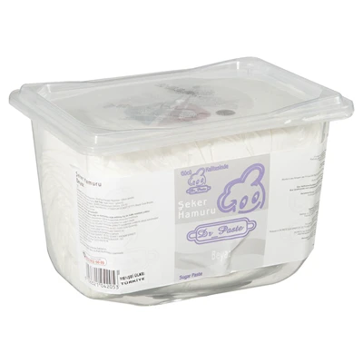 Dr.Paste Şeker Hamuru 1Kg Beyaz (5'li Paket) ürün görseli 1