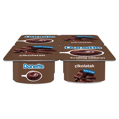 Danette Puding 4*100 G Çikolata (8'li Paket) ürün görseli 1
