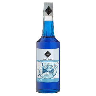RIOBA Aromalı Şurup 700 Ml Blue Curacao (5'li Paket) ürün görseli 1