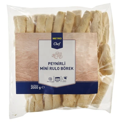 METRO Chef Mini Rulo Börek 2 Kg Peynirli (6'li Paket) ürün görseli 1