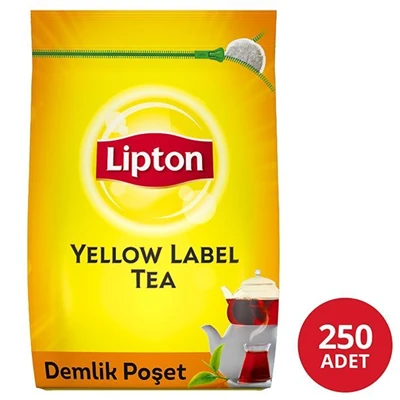 Lipton Demlik Poşet Çay 250*3,2G Y.Label (5'li Paket) ürün görseli 1