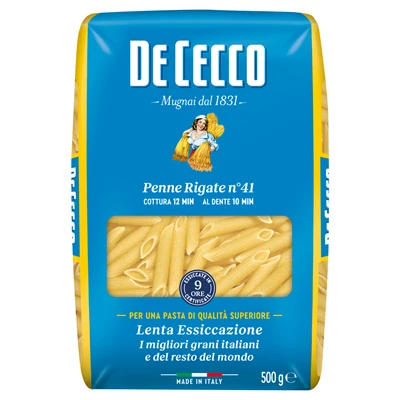 DE CECCO Makarna 500 G Penne Rigate (8'li Paket) ürün görseli 1