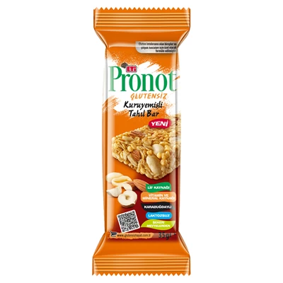 ETİ Pronot Tahıl Bar 35 G Kuruyemişli (8'li Paket) ürün görseli 1