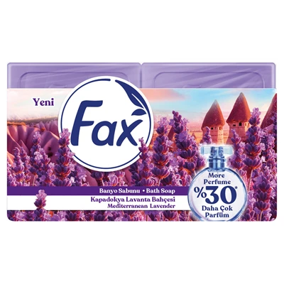 Fax Kalıp Sabun 4Lü 150 G Lavanta (8'li Paket) ürün görseli 1