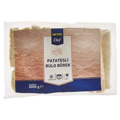 METRO Chef Rulo Börek 2 Kg Patatesli (8'li Paket) ürün görseli 1