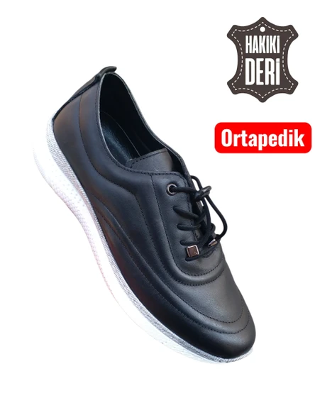 Viyolas Hakiki Deri Snakers - Resim 2