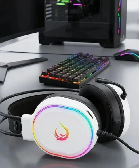Rampage ROGUE Beyaz USB 7.1 - Resim 2