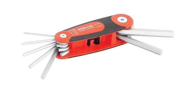 İzeltaş 4912003107 Kaset Allen Anahtar Takımı 7 Parça (2,5 mm - 10 mm) ürün görseli 1