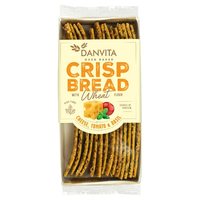 Danvıta Kraker 130 G Domates&Fesleğen (6'li Paket) ürün görseli 1