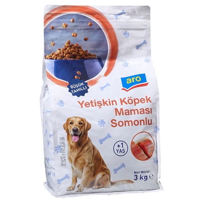 aro Köpek Maması Az Tahıllı 3 Kg Somonlu (2'li Paket) ürün görseli 1