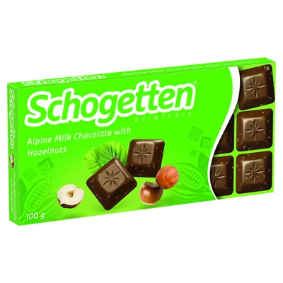 Schogetten Çikolata 100 G Fındıklı (3'li Paket) ürün görseli 1