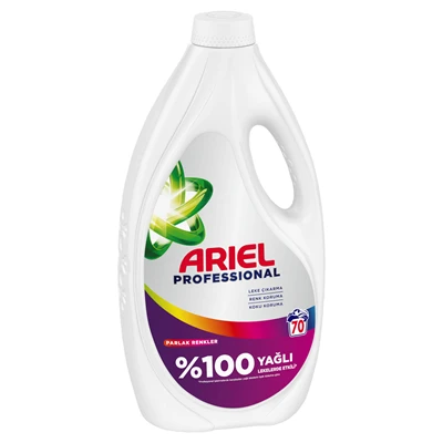 Ariel Sıvı Çamaşır Deterjanı 3,15 L Parlak Renkli (8'li Paket) ürün görseli 1