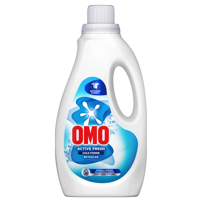 OMO Actıve Sıvı Çamaşır Deterjanı 1,5 L Active Fresh (5'li Paket) ürün görseli 1