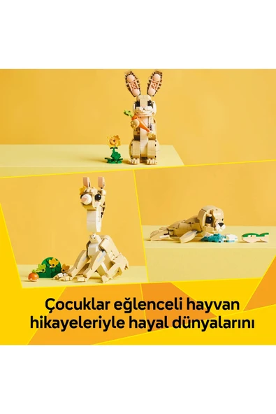 LEGO 31162 Creator Sevimli Tavşan - Resim 6