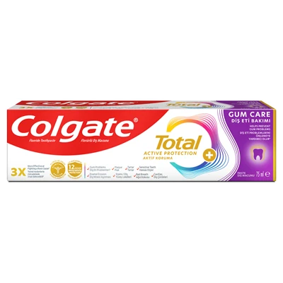 Colgate Total Diş Macunu 75 Ml Diş Eti (3'li Paket) ürün görseli 1