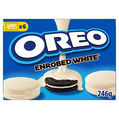 OREO Bisküvi Enrobed 246 G Vanilyalı (6'li Paket) ürün görseli 1