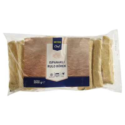 METRO Chef Rulo Börek 2 Kg Ispanaklı (5'li Paket) ürün görseli 1