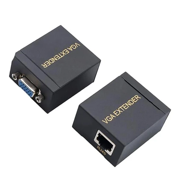 Powermaster PM-17297 VGA CAT5-CAT6 60 Metre Extender Uzatıcı ürün görseli 1