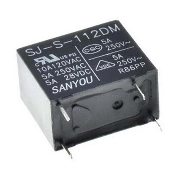 SJ-S-112DM 4 Pinli Elektromanyetik Güç Rölesi ürün görseli 1