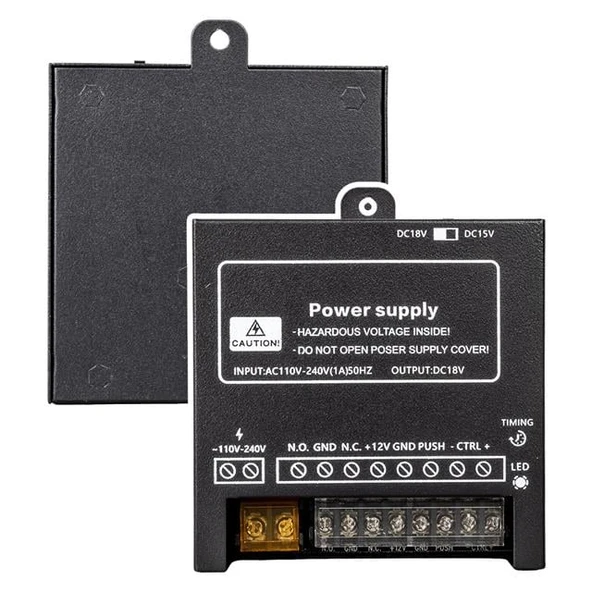 Powermaster PS1815 Görüntülü Bina Diyafon Sistemi Güç Kaynağı ürün görseli 1