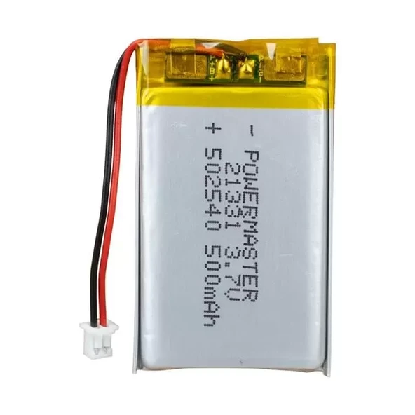 502540 3.7 Volt 500 Mah Lityum Polimer Pil ürün görseli 1