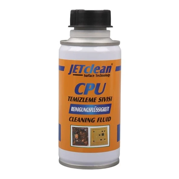 Jetclean CPU-250 CPU Entegre Temizleme Sıvısı 250 Ml - Bilgisayar Ve Elektronik Parça Temizleyici ürün görseli 1