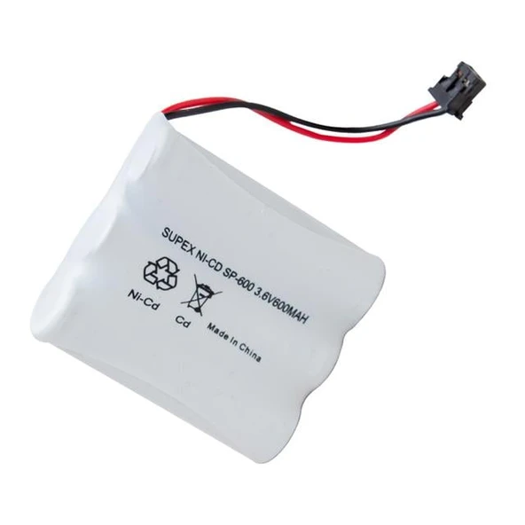 Supex SP-600 3'Lü Kalem Açık 3.6V 600 MA Pil ürün görseli 1
