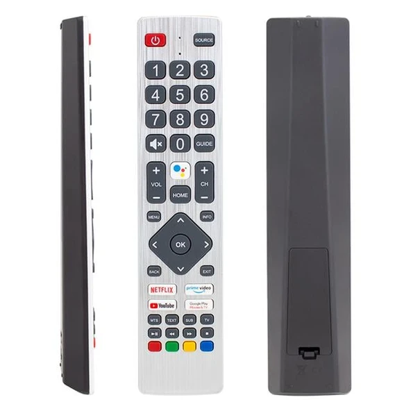 Sharp SH-V1 Netflix-Youtube-Google Play-Prime Video Ses Komutlu Lcd-Led Tv Kumanda ürün görseli 1