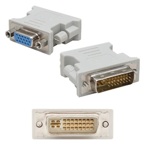 DVI Erkek - VGA Dişi Çevirici 24+5 Pin ürün görseli 1