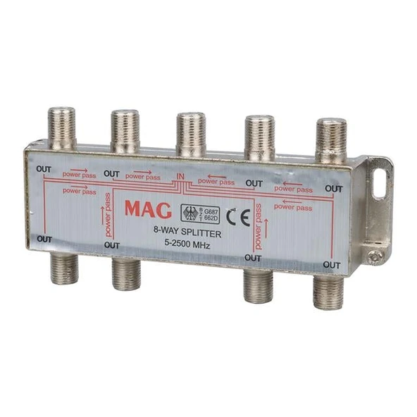 Mag 5-2500 1/8 Uydu Dağıtıcısı Splitter MG-1511 ürün görseli 1