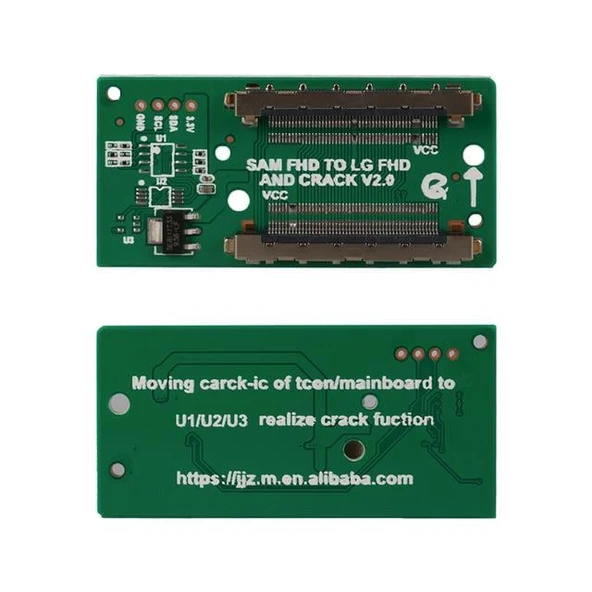 LCD Panel Flexi Repair Kart HD LVDS To FPC Sam FHD To LG FHD Crack V2.0 QK0812D ürün görseli 1