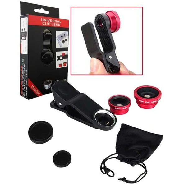 Powermaster Universal Akıllı Telefon Lens Seti ürün görseli 1