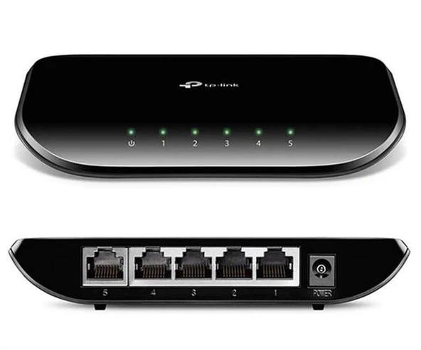TP-Link TL-SG1005D 5 Port 10/100/1000 Mbps Gigabit Ethernet Switch ürün görseli 1