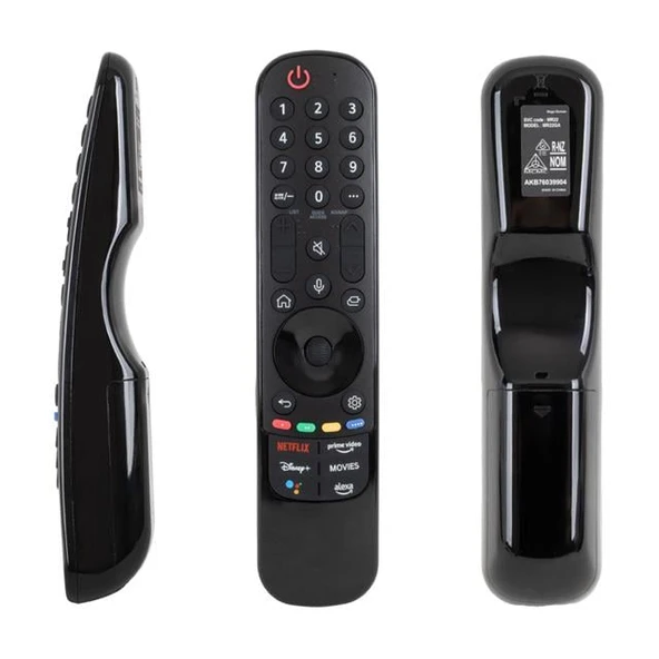 Weko  LG MR21GA AKB76039904 Netflix-Prime Video-Disney+ Tuşlu Ses Komutlu LCD-LED TV Sihirli Kumanda ürün görseli 1