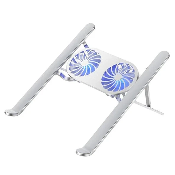 Powermaster PM-24572 Çift Fan Taşınabilir Notebook Laptop Soğutucu Stand ürün görseli 1