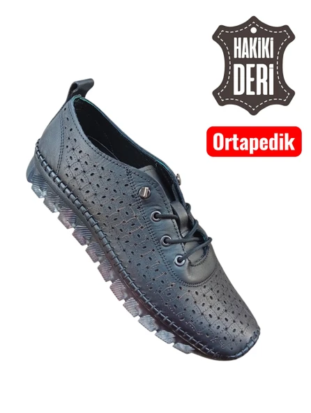 Viyolas Hakiki Deri Jel Taban Örgü L ürün görseli 1